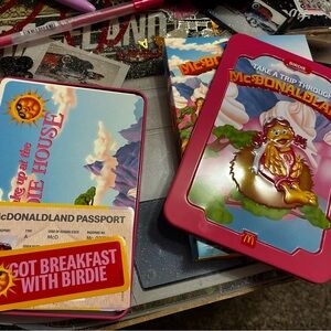 McDonaldland birdie Tin Set